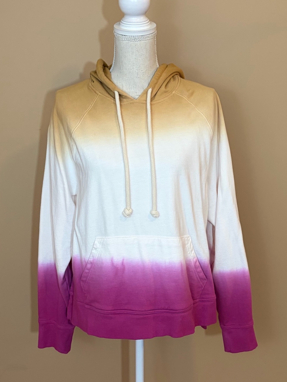 Universal Thread Large Dip Dye Ombre Tie Dye Hoodie Sweatshirt